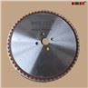 Cermet tipped saw blade