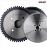 Circular saw blade for cut metal