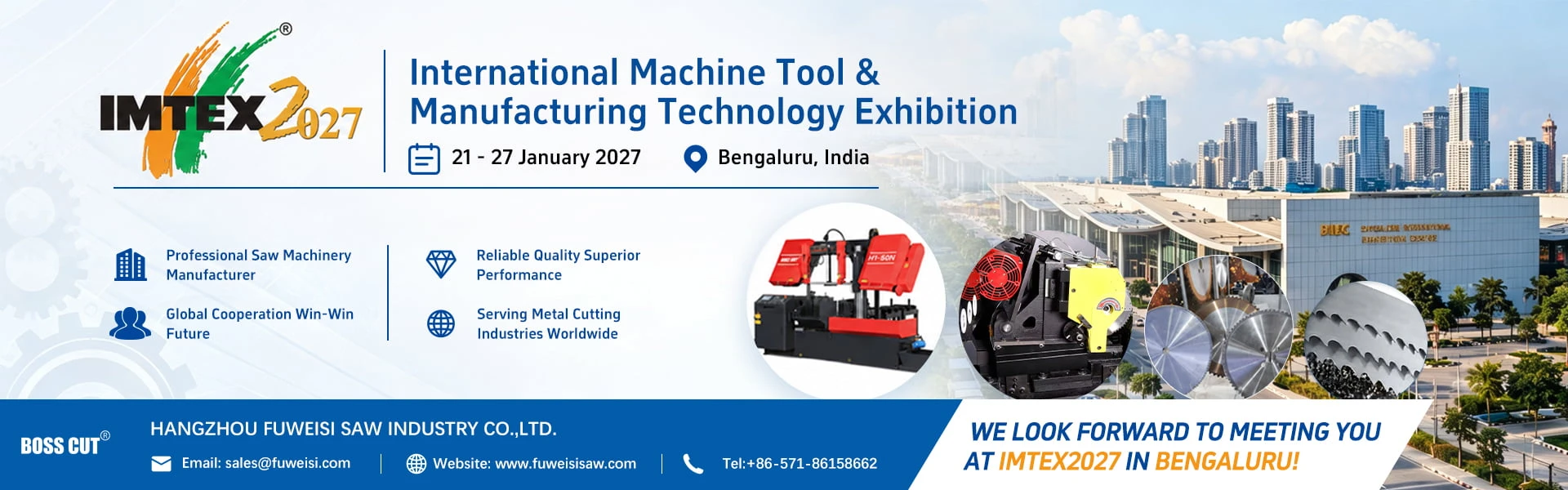 IMTEX 2027 in Bengaluru, India